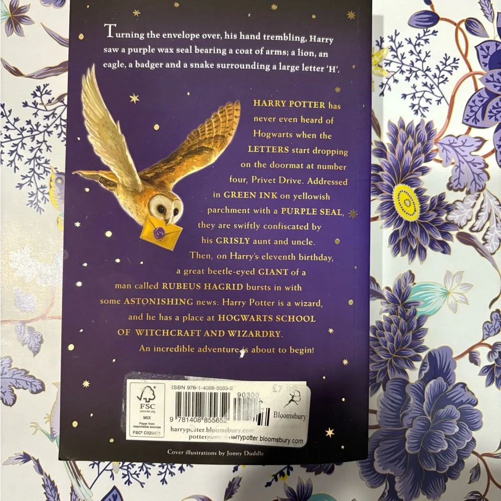 Harry Potter, by J.K Rowling Books: 1, 2, 4 - Bloomsbury - Like New Rarely Used - Picture 3 of 14